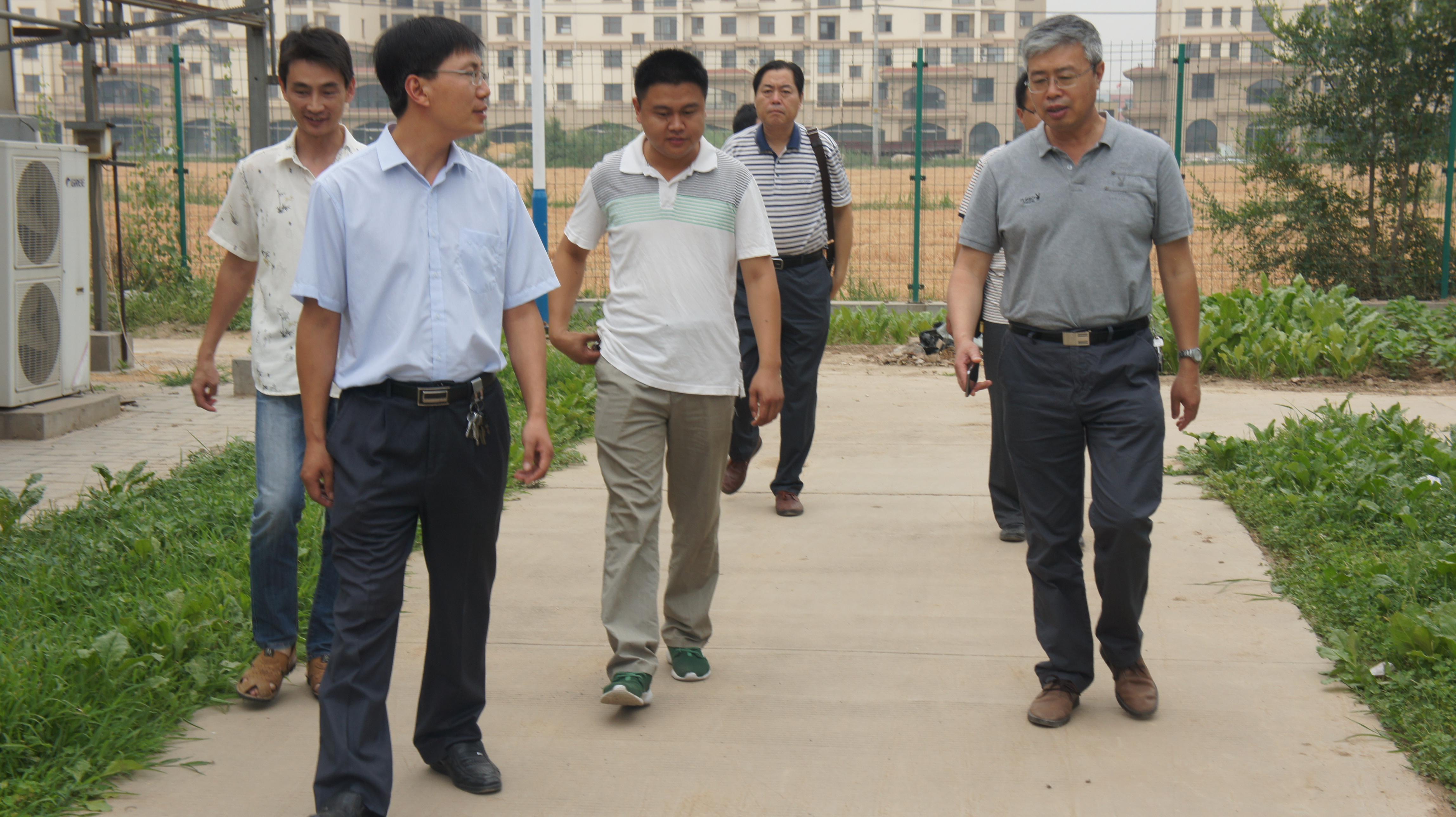 河北农业大学植物保护学院的师生来我公司参观